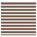 vidaXL Store zèbre marron 165x100cm largeur du tissu 160 9cm polyester