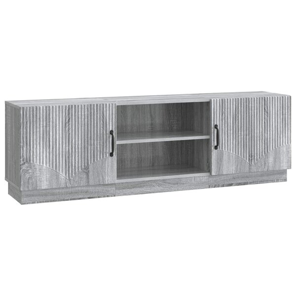 vidaXL Meuble TV Sonoma gris 150 x 31 x 47 cm Bois d'ingénierie