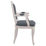 vidaXL Chaises à manger lot de 2 gris foncé 62x59 5x100 5 cm velours
