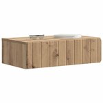 vidaXL Table d'appoint murale 59 x 34 5 x 17 cm Bois d'ingénierie