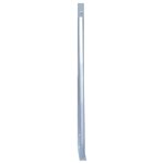vidaXL Supports pour poteau de clôture 3 Pièces Acier galvanisé