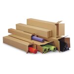 Caisse carton longue simple cannelure raja 70x10x10 cm (lot de 15)