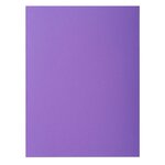 Paquet De 50 Chemises 2 Rabats Rock''s 210 - 24x32cm - Violine - X 5 - Exacompta