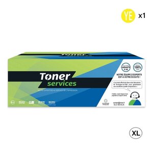 Compatible Toner  HP 212X - Jaune HT212XY (avec puce)