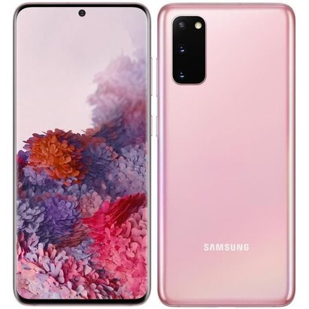 Samsung galaxy s20 5g dual sim - rose - 128 go - parfait état