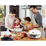 TEFAL KD802112 Cake Factory+ Machine intelligente a gâteau - Blanc / marron métallisé