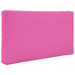 vidaXL Coussin de canapé d'extérieur 3 Pièces Rose Polyester