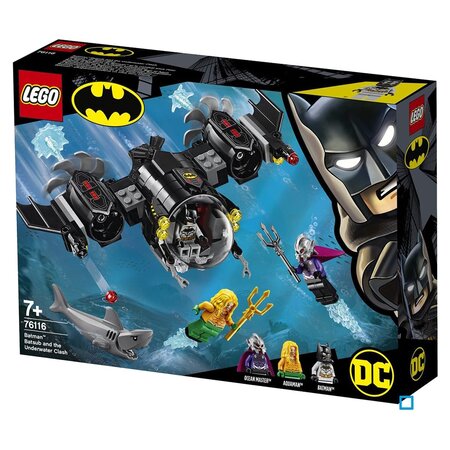 LEGO 76116 DC Super Heroes - Le Bat-Sous-Marin de Batman et le Combat sous l'Eau