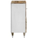 vidaXL Buffet 80x33 5x75 cm bois massif de manguier