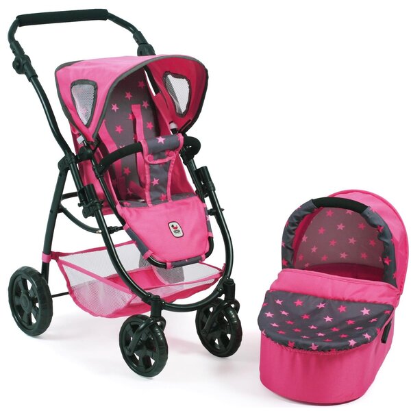 Bayer Chic 2000 638-82 - La poussette combinée 2 en 1 EMOTION pour poupées - coloris 82.