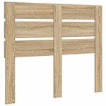 vidaXL Tête de lit Chêne Sonoma 120 cm Bois d'ingénierie