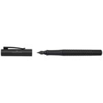 Stylo plume GRIP Edition plume Extra fine all black FABER-CASTELL