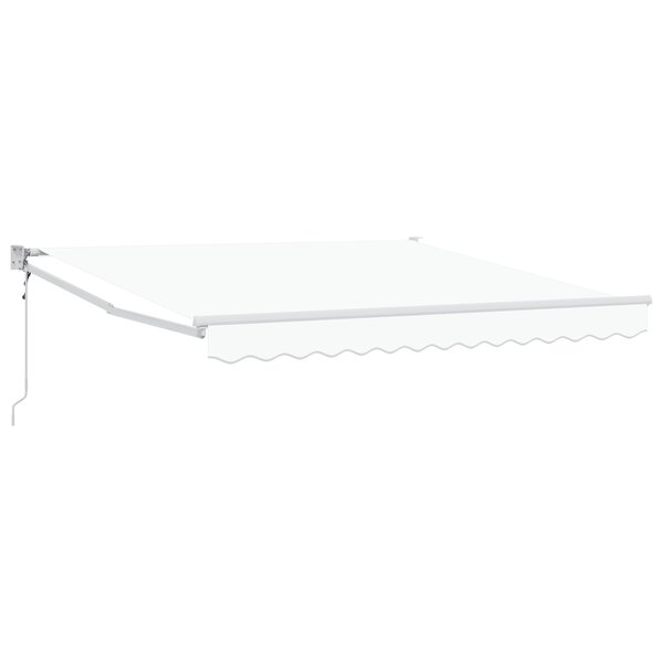 vidaXL Auvents Automatiques Rétractables Blanc 300x250 cm