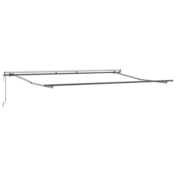 vidaXL Auvent Anthracite 4 5 × 3 m Métal