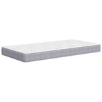 vidaXL Matelas à ressorts ensachés moyen 100x220 cm