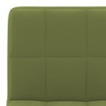 vidaXL Tabouret de bar Vert clair Velours