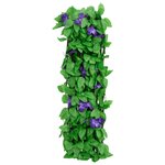 vidaXL Treillis de lierre artificiel extensible 5 Pièces vert 180x70 cm