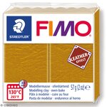 Pâte fimo cuir 57 g leather effect ocre 8010.179