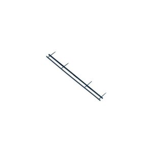 Lot de 25 Peignes VeloBind format A4 capacité 200 feuilles 45mm bleu GBC