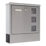 Profirst Mail PM 820 Boîte aux Lettres Argent