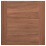 vidaXL Armoire murale de salle de bain 45x45x35 cm Bois de teck solide