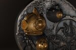 Pièce de monnaie en Argent 100 Dollars g 1000 (1 Kg) Millésime 2024 Steampunk NAUTILUS (PRÉCOMMANDE)
