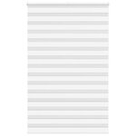vidaXL Store zèbre blanc 150x200 cm largeur du tissu 145 9cm polyester