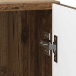 vidaXL Cabinet de chevet Bois ancien 43 x 34 5 x 50 cm