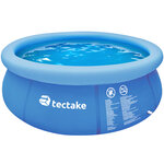 Tectake Piscine gonflable autoportée ronde Ø240 cm