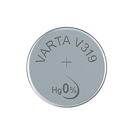 pile montre argent oxyde V319 (SR64) SR527SW 1,55 Volt VARTA