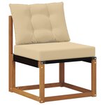 vidaXL Ensemble de canapés d'extérieur 10 pc Naturel et Beige