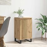 vidaXL Buffet Chêne artisanal 40 x 35 x 70 cm Bois d'ingénierie