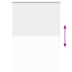 vidaXL Store enrouleur occultant largeur du tissu 100 7 cm polyester