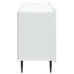 vidaXL Meuble TV Blanc 150 x 31 x 52 cm Bois d'ingénierie