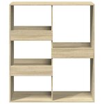 vidaXL Cloison de séparation chêne sonoma 100x33x115cm bois ingénierie