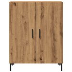 vidaXL Buffet chêne artisanal 69 5x34x90 cm bois d'ingénierie