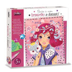 Jeu créatif - Diamond painting - Dès 5 ans - 3 tableaux princesses - Activité manuelle