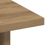 vidaXL Table de chevet Chêne artisanal 41 x 40 x 45 cm
