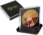 Pièce de monnaie en Argent 1 Dollar g 31.1 (1 oz) Millésime 2024 Elegance in Art BRIGITTE BARDOT