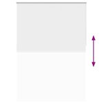 Store enrouleur occultant 160 x 230 cm blanc