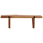 vidaXL Étagères murales 2 Pièces 60x20x18 cm Bois d'acacia massif