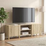 vidaXL Meuble TV Chêne Sonoma 150 x 31 x 50 cm Bois d'ingénierie