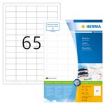 HERMA Étiquettes permanentes PREMIUM A4 38 1x21 2 mm 100 Feuilles