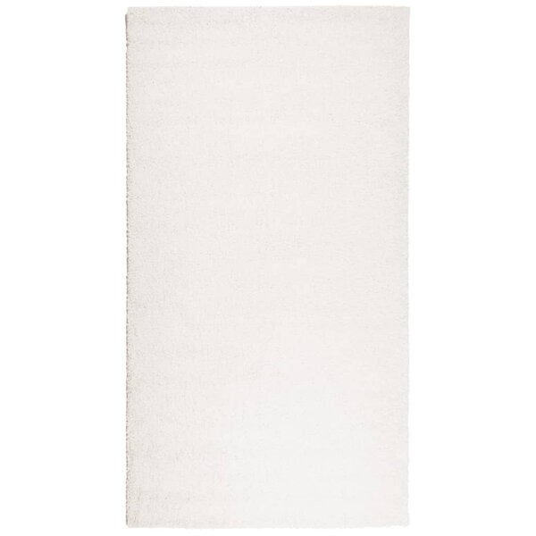vidaXL Tapis shaggy PAMPLONA poils longs moderne crème 60x110 cm