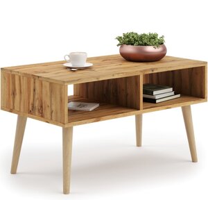 Table basse SANDI bois foncé