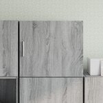 vidaXL Armoire murale sonoma gris 45x42 5x40 cm bois d'ingénierie