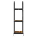 vidaXL Étagère Chêne fumé 40 x 30 x 109 cm Bois d'ingénierie