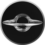 Pièce de monnaie en Argent 200 Francs g 1 Millésime 2023 Black Hole BLACK HOLE V2