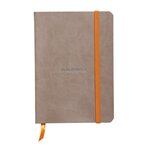 RHODIARAMA Carnet Souple Taupe - A6 10 5 x 14 8 cm - Ligné - 144 pages CLAIREFONTAINE