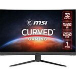 Ecran PC Gamer incurvé - MSI - Optix G32C4X - 31 5 VA FHD 1ms - 250Hz - 2 x HDMI(2.0) - 1 x DP (1.2a) - 1 x DC Jack